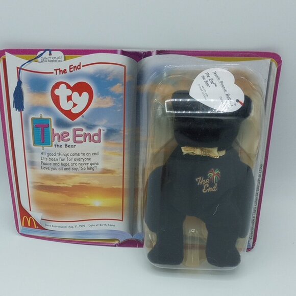 TY The End the Bear McDonalds 2000 - Picture 2 of 8